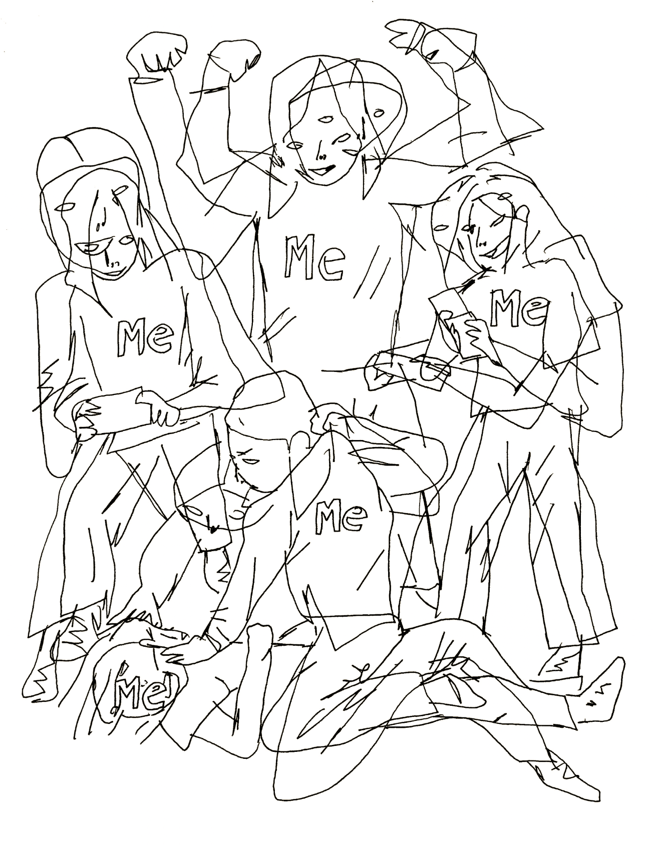 Me Me Me / Riso Print